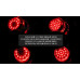 ledist led rear tail lamps set for korando c 2011-13